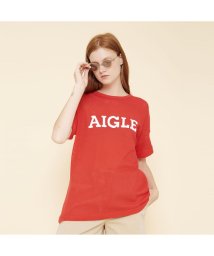 AIGLE(エーグル)/セベンヌ 半袖Tシャツ/レッド
