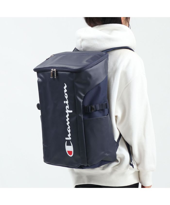 チャンピオン リュック Champion リュックサック バケット バックパック スクエア デイパック ボックスリュック 通学 B4 30L 大容量 62487