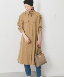 URBAN RESEARCH Sonny Label(アーバンリサーチサニーレーベル)/ワークシャツワンピース/ベージュ