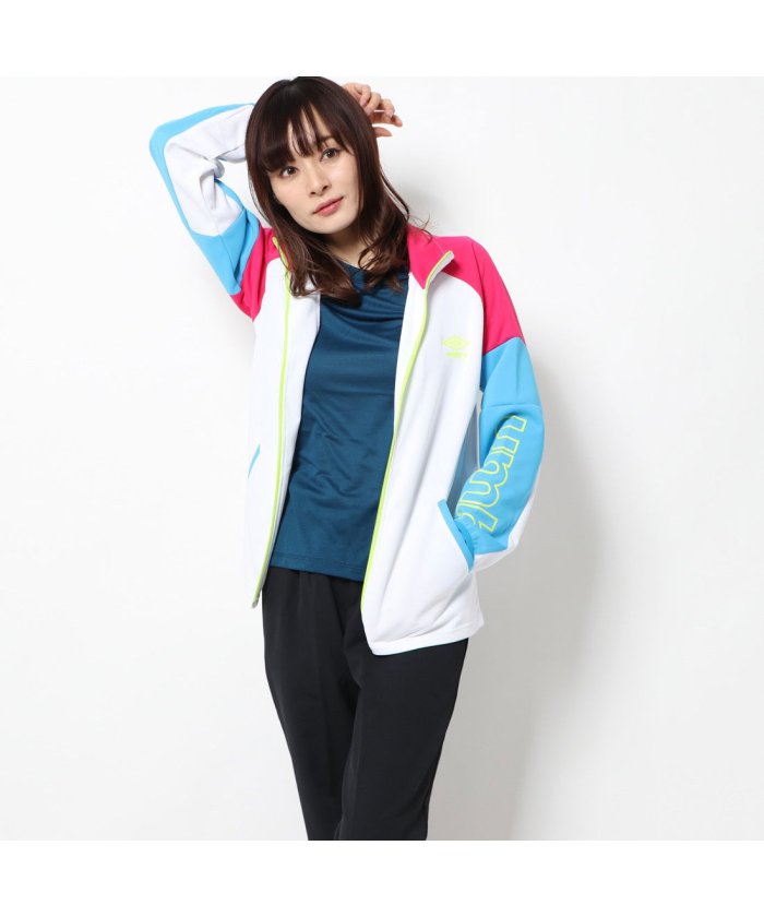 セール アンブロ Umbro レディース 長袖ジャージジャケット Wm ジヤージジヤケツト Umwpjf19ap アンブロ Umbro Magaseek
