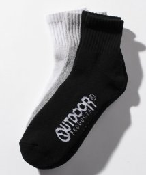 OUTDOOR PRODUCTS(アウトドアプロダクツ)/【OUTDOORPRODUCTS】ハーフソックス3P/B