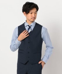 NOLLEY’S goodman(ノーリーズグッドマン)/TRABEST バーズアイセットアップベスト/ネイビー