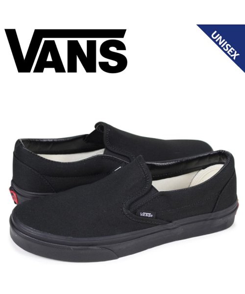 Vans ヴァンズ スリッポン スニーカー メンズ レディース バンズ Classic Slip On ブラック 黒 Vn000eyebka ヴァンズ Vans Magaseek