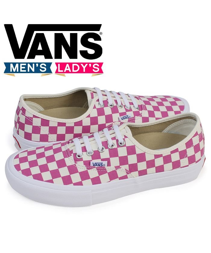 クーポン開催中 Vans ヴァンズ オーセンティック スニーカー メンズ レディース バンズ Authentic Pro Vn0a3479om2 ピンク ヴァンズ Vans Magaseek