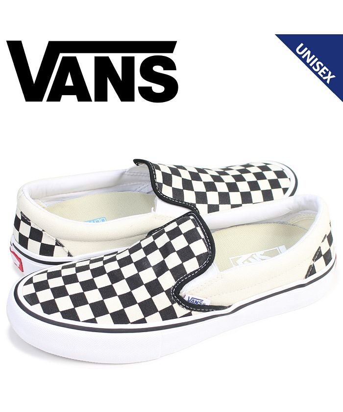 Vans ヴァンズ スリッポン スニーカー メンズ レディース バンズ Slip On Pro Vn0a347vapk 靴 チェック 1 17 追加入荷 ヴァンズ Vans Magaseek