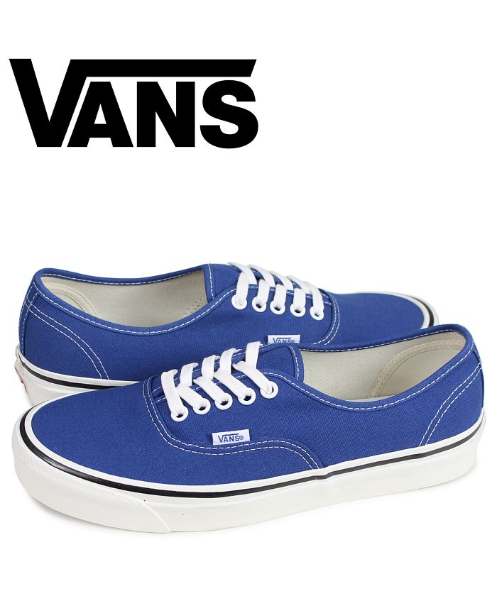 ヴァンズ バンズ オーセンティック スニーカー VANS ブルー - スニーカー