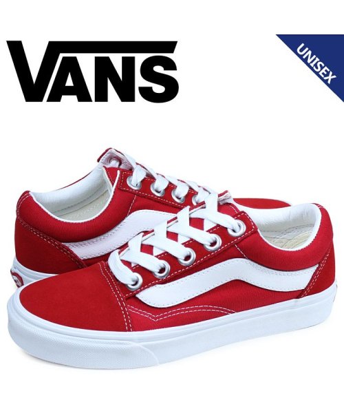 ヴァンズ Vans Vans ヴァンズ オールドスクール スニーカー メンズ レディース バンズ 厚底 Old Skool Os レッド Vn0a3wlyjv6 Magaseek