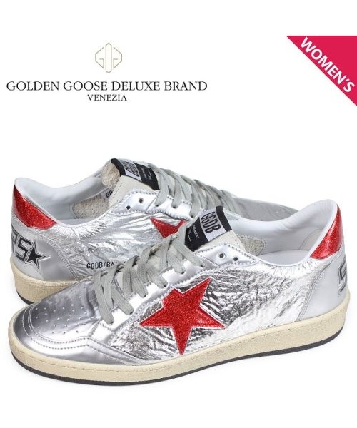 ゴールデングース Golden Goose スニーカー レディース ボールスター Ball Star シルバー G33ws592 H2 503008169 ゴールデングース Goldengoose Magaseek