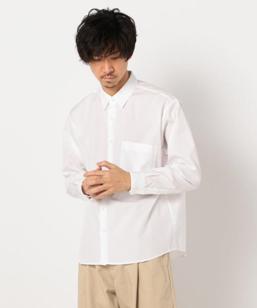 NOLLEY’S goodman(ノーリーズグッドマン)/【Traditional Weatherwear / トラディショナル ウェザーウェア】 レギュラーシャツ/ホワイト