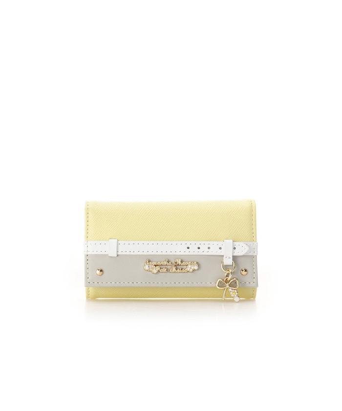 ベルトリボンモチーフ キーケース サマンサタバサプチチョイス Samantha Thavasa Petit Choice Magaseek