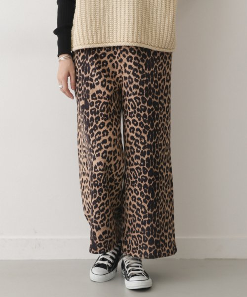 セール Items レオパードフレアワイドパンツ アーバンリサーチ アウトレット Urban Research Outlet Magaseek