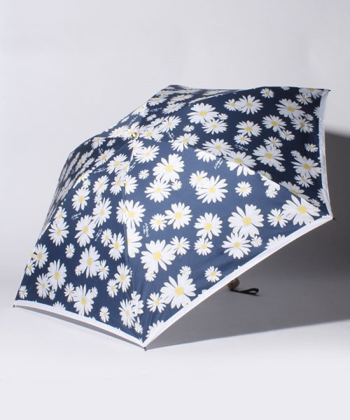 LANVIN en Bleu(umbrella)(ランバンオンブルー（傘）)/折りたたみ傘　マーガレット/ネイビーブルー