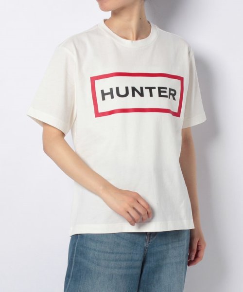 HUNTER(ハンター)/【レディース】オリジナルTシャツ/ホワイト系