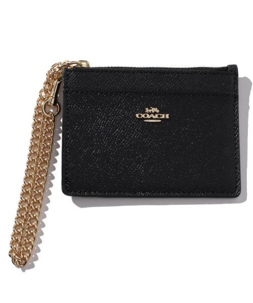 COACH(コーチ)/【COACH】Chain Card Case/ブラック