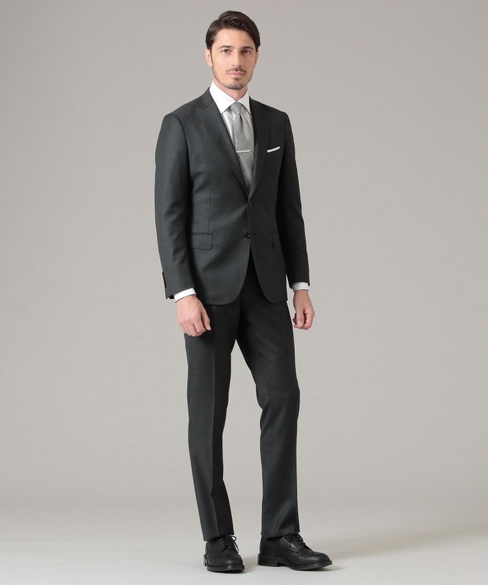 マッキントッシュロンドン　セットアップスーツ　ブラックsuper140’s　A5 セットアップ｜マッキントッシュ ロンドン(MACKINTOSH LONDON)｜HANKYU