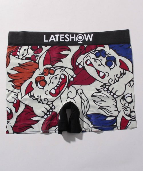 LATESHOW(LATESHOW)/ボクサーパンツ 狛犬/ﾍﾞｰｼﾞｭ