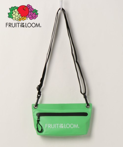 FRUIT OF THE LOOM(フルーツオブザルーム)/FRUIT OF THE LOOM WELDER 2WAY POUCH/ｸﾞﾘｰﾝ