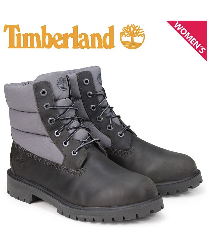 ティンバーランド Timberland ブーツ レディース 6インチ キッズ Junior 6 Inch Premium Quilt Boots A1uyx M ティンバーランド Timberland Magaseek