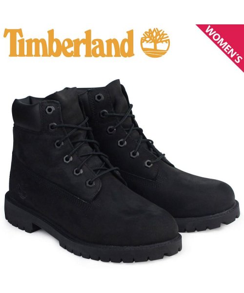 Timberland(ティンバーランド)/Timberland 6INCH WATERPROOF BOOTS ティンバーランド ブーツ レディース 6インチ プレミアム ウォータープルーフ ブラック 1/その他