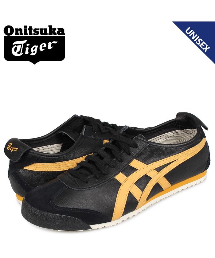 オニツカタイガー Onitsuka Tiger メキシコ 66 スニーカー メンズ レディース Mexico 66 ブラック 黒 11a1 001 オニツカタイガー Onitsukatiger Magaseek