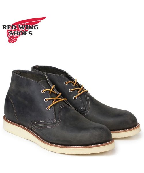 レッドウィング Red Wing ブーツ チャッカブーツ クラシック メンズ Classic Chukka Dワイズ チャコール 3150 レッドウィング Redwingshoes Magaseek
