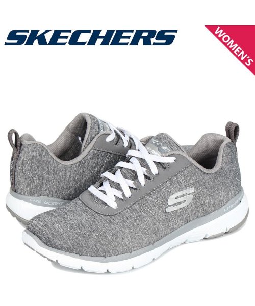 SKECHERS(スケッチャーズ)/スケッチャーズ SKECHERS フレックスアピール 3.0 スニーカー レディース FLEXAPPEAL 3.0 INSIDERS グレー 13067/その他