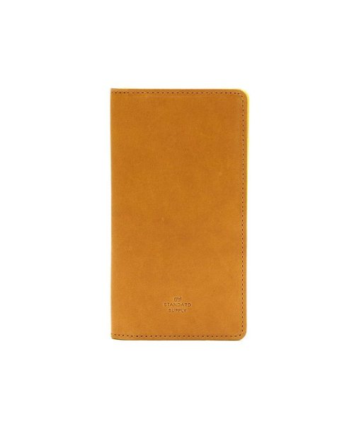 STANDARD SUPPLY(スタンダードサプライ)/スタンダードサプライ スマホケース STANDARD SUPPLY iPhoneケース スマホカバー COMBI iPhone LEATHER FOLIO S/キャメル