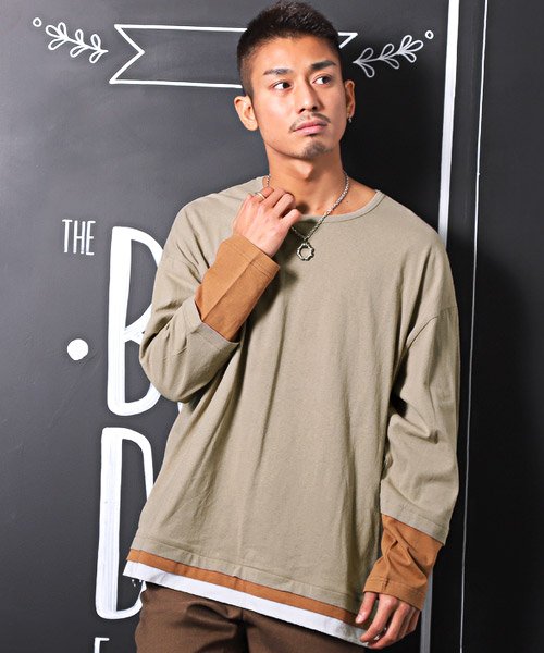 セール レイヤード無地ロンt ロンt メンズ 長袖tシャツ カットソー 無地 ラグスタイル Luxstyle Magaseek セール レイヤード無地ロンt ロンt メンズ 長袖tシャツ カットソー 無地 ラグスタイル Luxstyle Magaseek