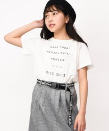 RiCO SUCRE(リコ シュクレ)/バッククロスTシャツ/オフホワイト