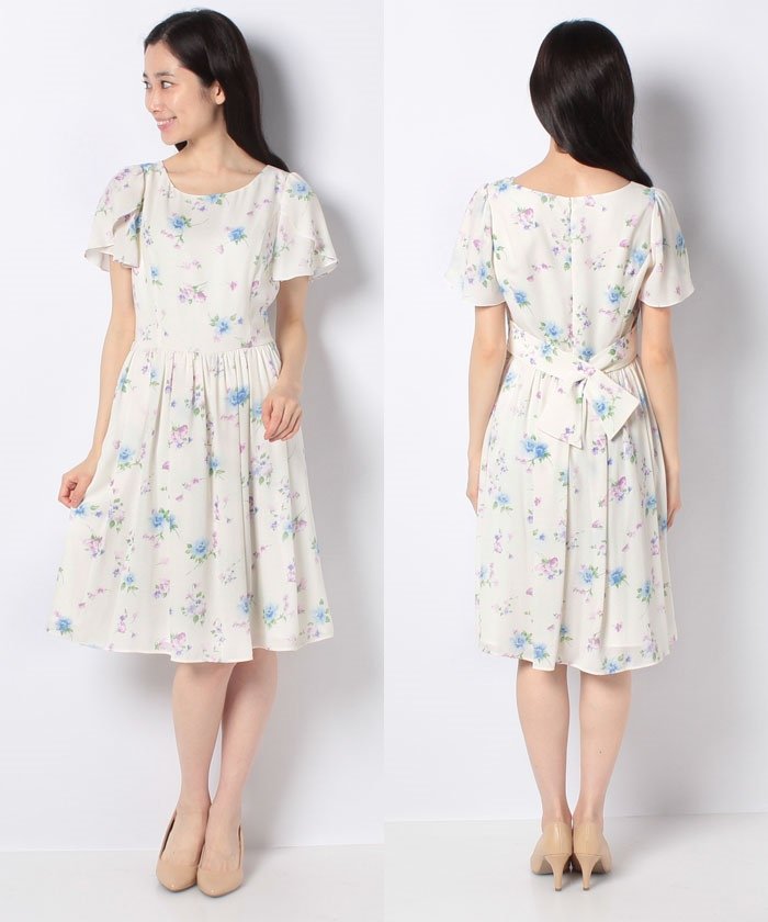 セール 60 Off Floralプリントワンピース レッセ パッセ Laisse Passe Magaseek