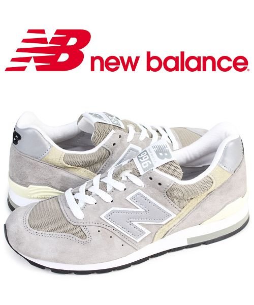 ニューバランス New Balance 996 スニーカー メンズ Dワイズ Made In Usa グレー M996gy ニューバランス Newbalance Magaseek
