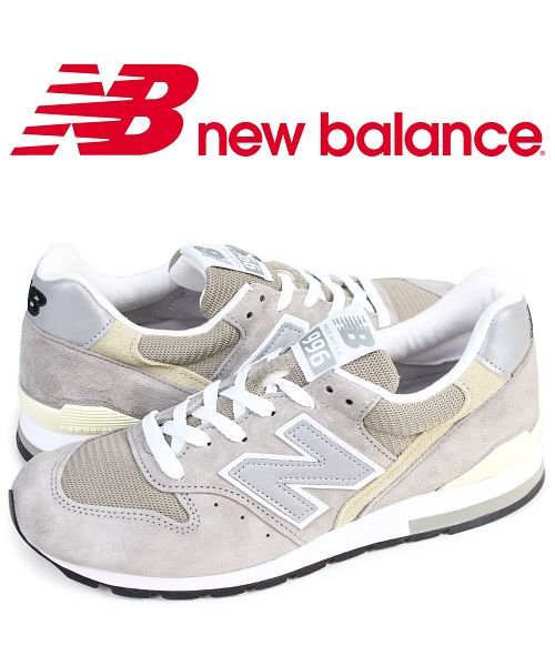 ニューバランス new balance 996 スニーカー メンズ Dワイズ MADE IN USA グレー M996GY(503003486) |  ニューバランス(newbalance) - MAGASEEK