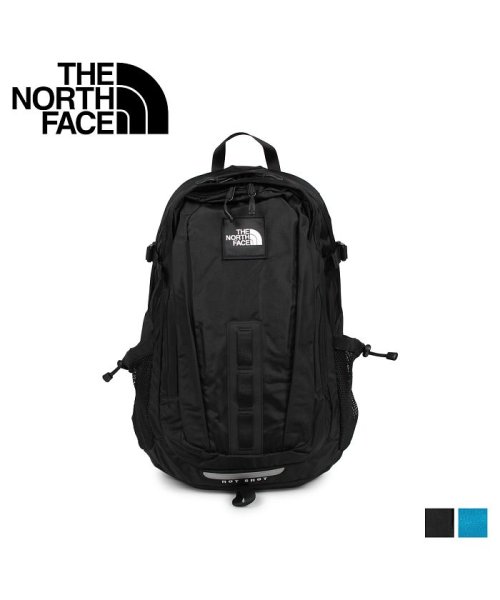 THE NORTH FACE(ザノースフェイス)/ノースフェイス THE NORTH FACE リュック バッグ バックパック ホット ショット メンズ レディース HOT SHOT SE ブラック ブルー 黒/ブラック