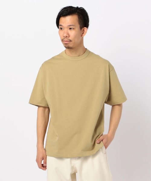 GLOSTER(GLOSTER)/【unfil / アンフィル】organic cotton short sleeve T #WZSP－UM228/ベージュ