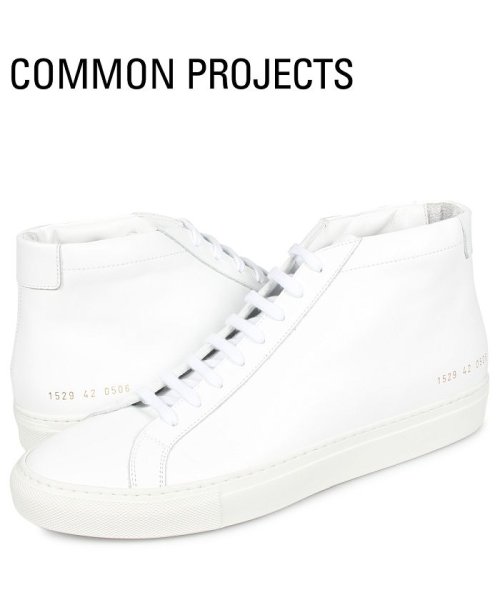 セール コモンプロジェクト Common Projects アキレス ミッド スニーカー メンズ Achilles Mid ホワイト 白 1529 0506 コモンプロジェクト Commonprojects Magaseek