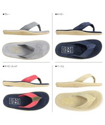 ISLAND SLIPPER(アイランドスリッパ)/アイランドスリッパ ISLAND SLIPPER サンダル トングサンダル ビーチサンダル レディース スエード CLASSIC SUEDE PT203/ネイビー