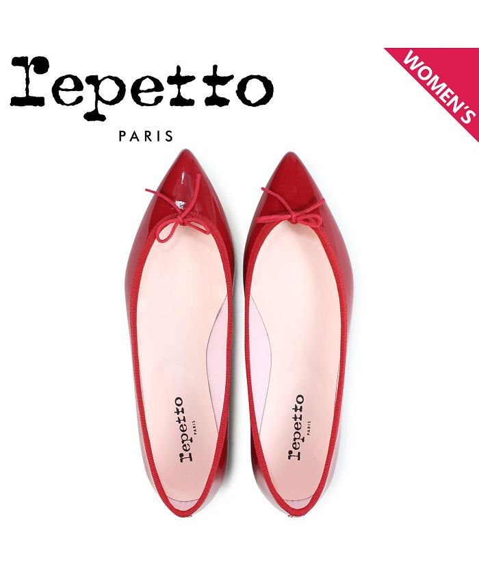 レペット Repetto バレエシューズ ブリジット パンプス レディース Brigitte Ballerina レッド V1556 550 レペット Repetto Magaseek
