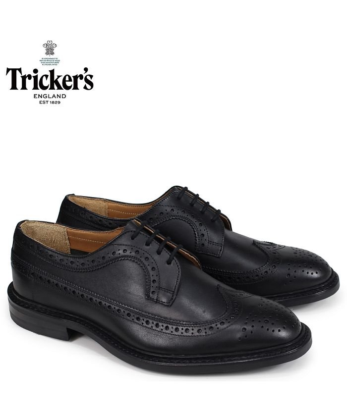 ＜マガシーク＞ スニークオンラインショップ トリッカーズ Trickers ウイングチップ シューズ RICHARD 5ワイズ メンズ ブラック 5164 メンズ その他 UK8.5-約27.0 SNEAK ONLINE SHOP】