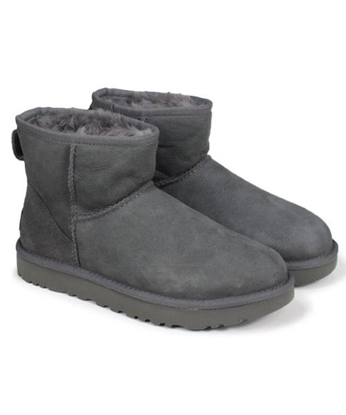 UGG(UGG)/UGG アグ ムートン ブーツ クラシック ミニ 2 WOMENS CLASSIC MINI II 1016222 レディース/01グレー系