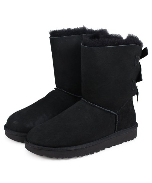 UGG(UGG)/UGG アグ ムートン ブーツ ベイリー ボウ 2 レディース WOMENS BAILEY BOW 2 1016225/ブラック