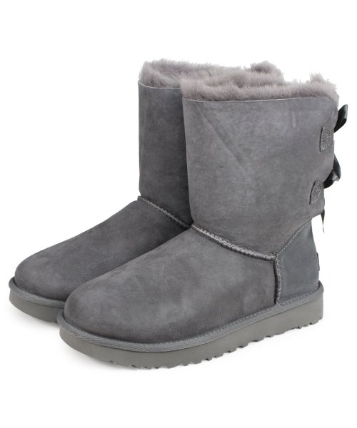 UGG(UGG)/UGG アグ ムートン ブーツ ベイリー ボウ 2 レディース WOMENS BAILEY BOW 2 1016225/01グレー系