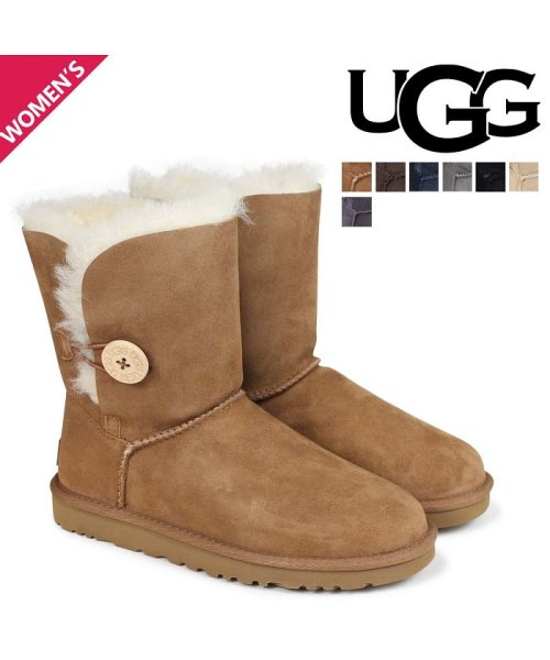 UGG(UGG)/UGG アグ ムートンブーツ ベイリーボタン 2 レディース WOMENS BAILEY BUTTON II 5803 1016226/CHESTNUT