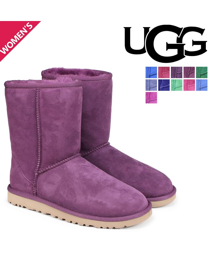 UGG クラシックミニ〈ネイビー＊24.0cm〉