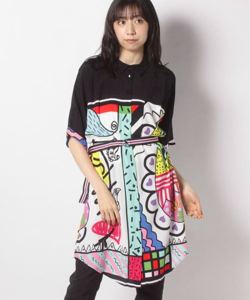 セール ワンピース半袖 Arty デシグアル Desigual Magaseek