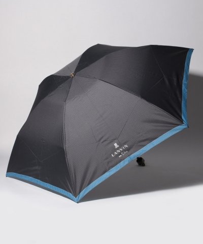 LANVIN en Bleu (ランバン オン ブルー)　折りたたみ傘　ストライ