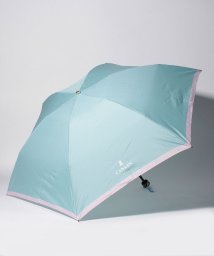 LANVIN en Bleu(umbrella)(ランバンオンブルー（傘）)/LANVIN en Bleu (ランバン オン ブルー)　折りたたみ傘　ストライプ/サックスブルー