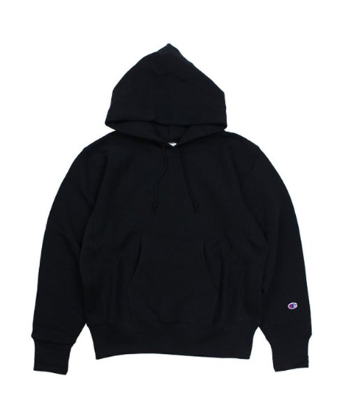 CHAMPION(チャンピオン)/チャンピオン Champion パーカー リバースウィーブ スウェット プルオーバー メンズ REVERSE WEAVE PILLOVER HOODED SWE/ブラック