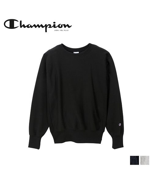 チャンピオン Champion トレーナー スウェット メンズ レディース 無地 Reverse Weave Crew Neck Sweat ブラック グレー チャンピオン Champion Magaseek