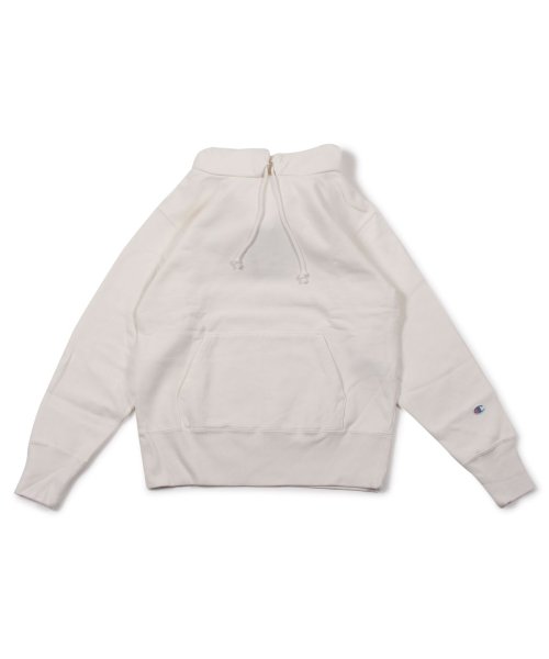 CHAMPION(チャンピオン)/チャンピオン Champion パーカー プルオーバー スウェット メンズ 無地 PULLOVER HOODED SWEATSHIRT ブラック オフ ホワイト/オフホワイト