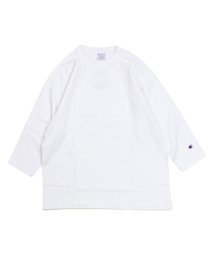 CHAMPION/チャンピオン Champion Tシャツ ラグラン 七分袖 メンズ レディース T1011 RAGLAN 3/4 SLEEVE T－SHIRT ブラック ホワイ/503015667